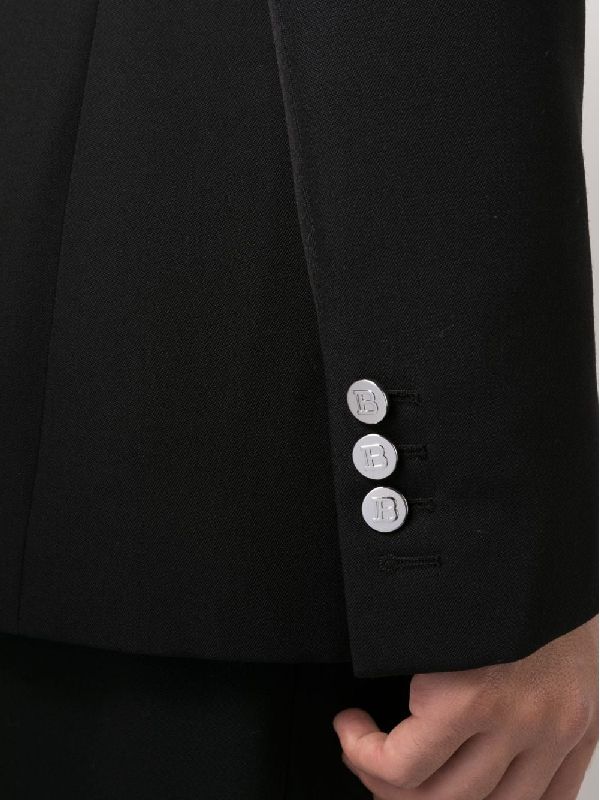 Balmain Black Tailored Jackets