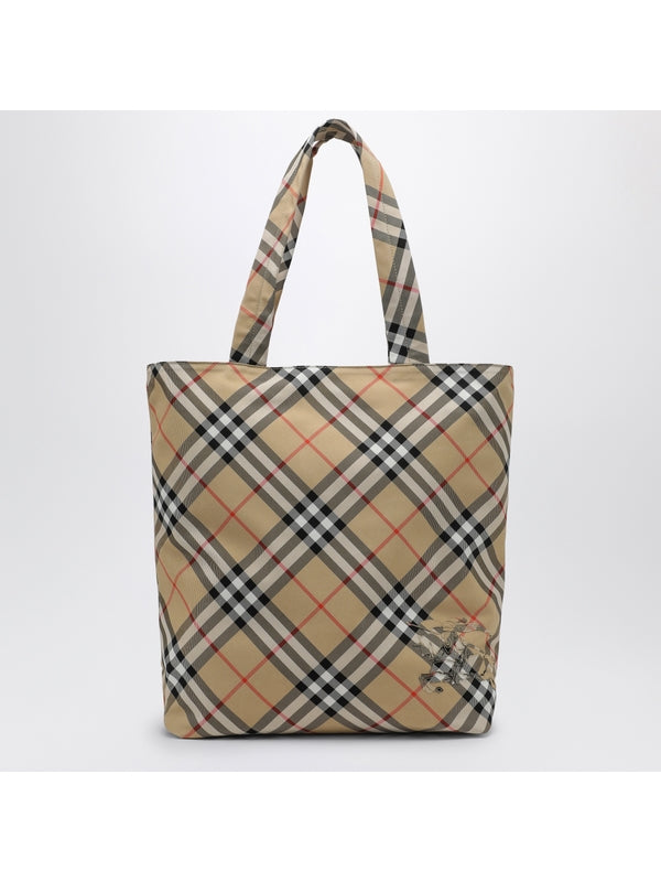 Ekd Check Tote Bag