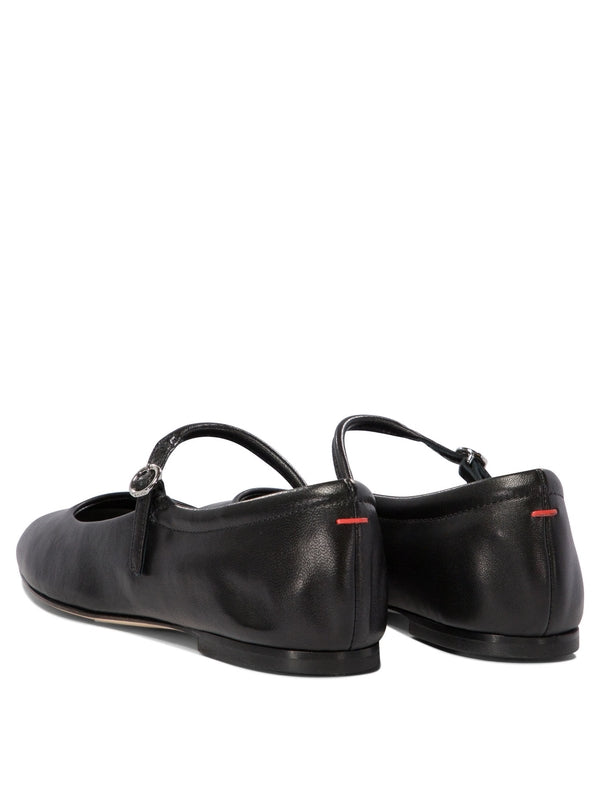 Aeyde Black Flat Shoes