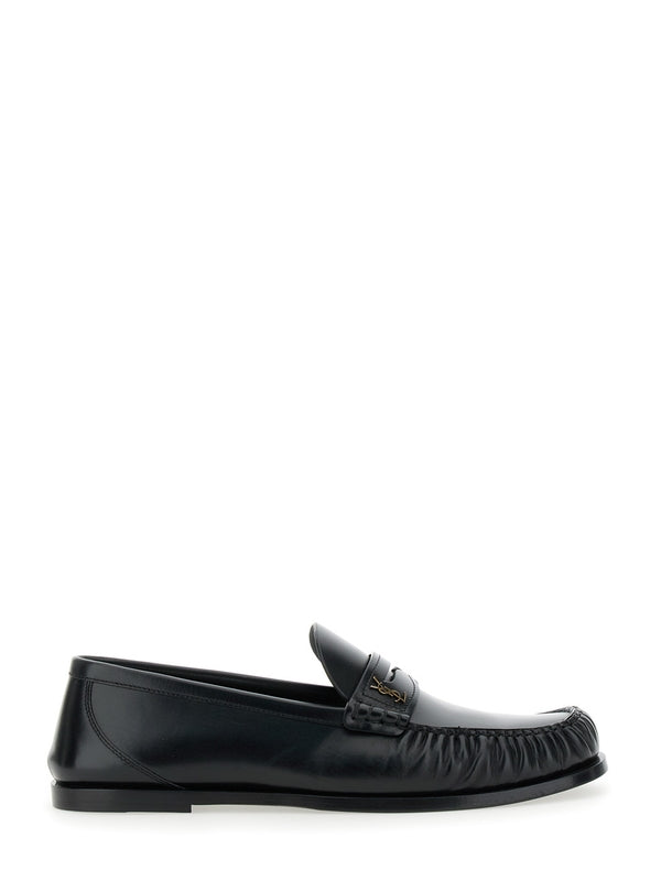 Saint Laurent Black Loafers
