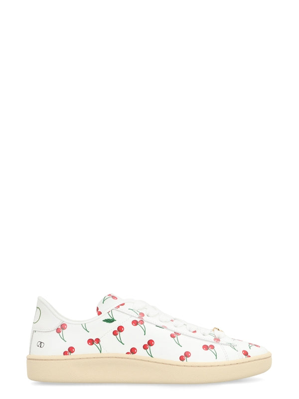Valentino White Low Top Sneakers