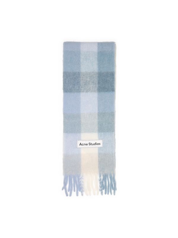 Acne Studios Check Mohair Scarf