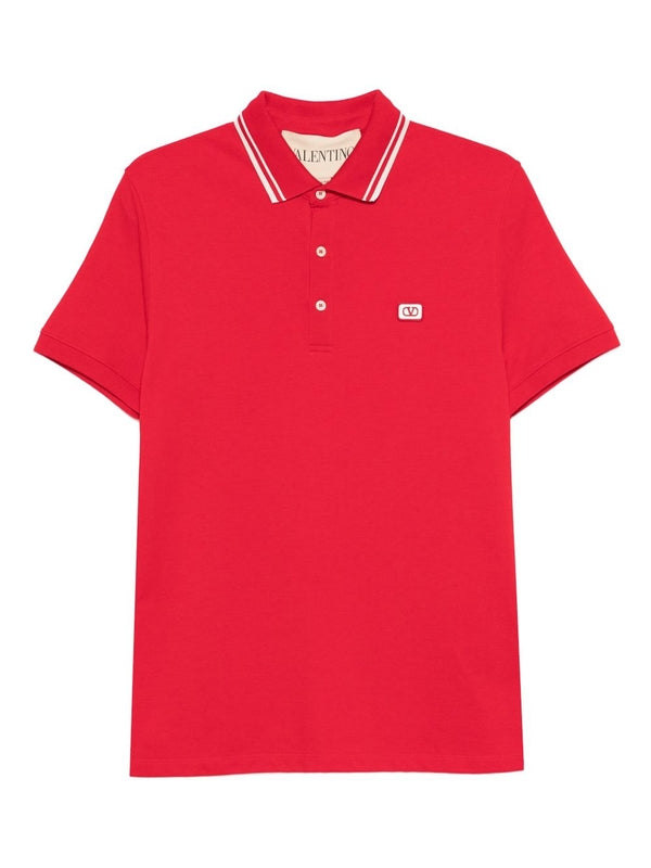 Valentino Red Polo Shirt