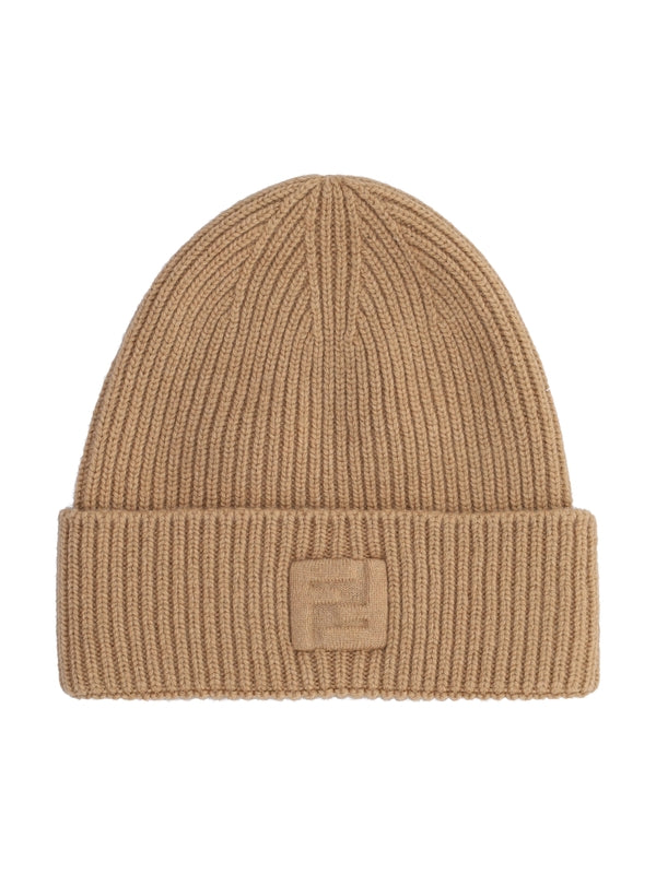 Logo Embossing Wool Beanie