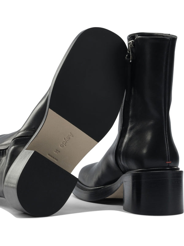 Aeyde Black Ankle Boots