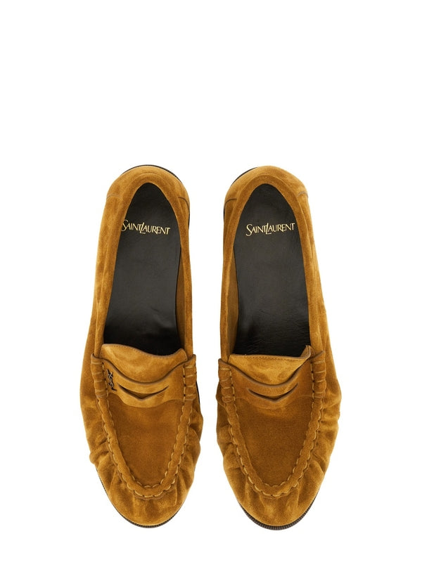 Saint Laurent Brown Loafers