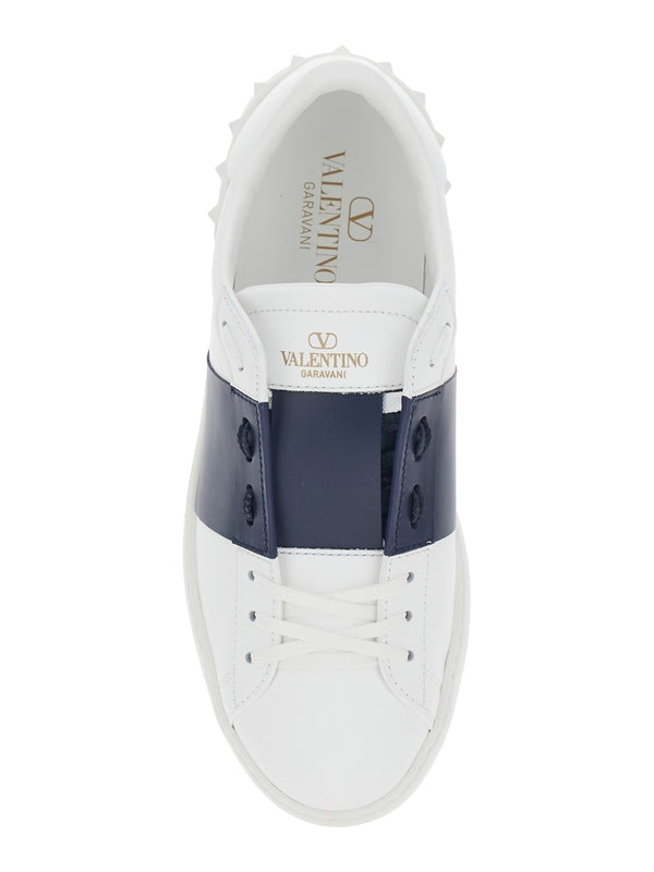 Valentino White Low Top Sneakers