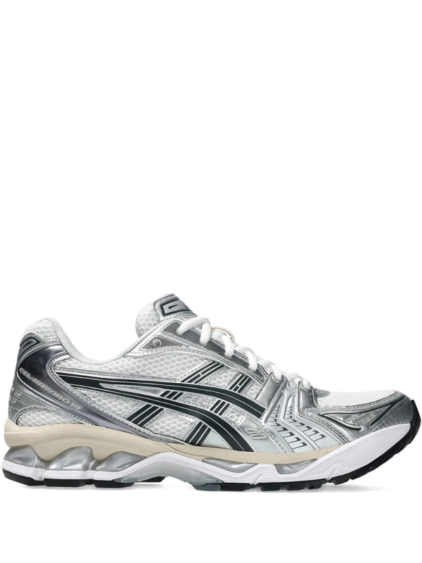 Asics White Silver Low Top Sneakers
