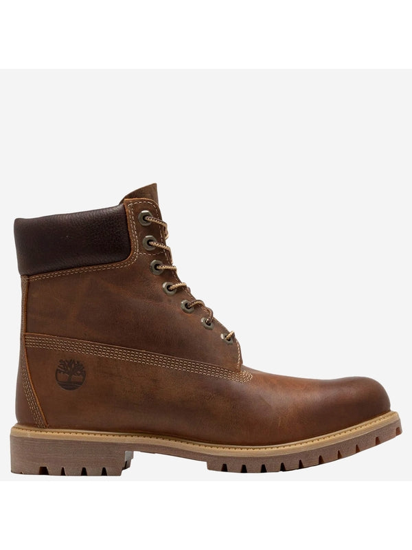 Timberland Brown Lace-Up Boots