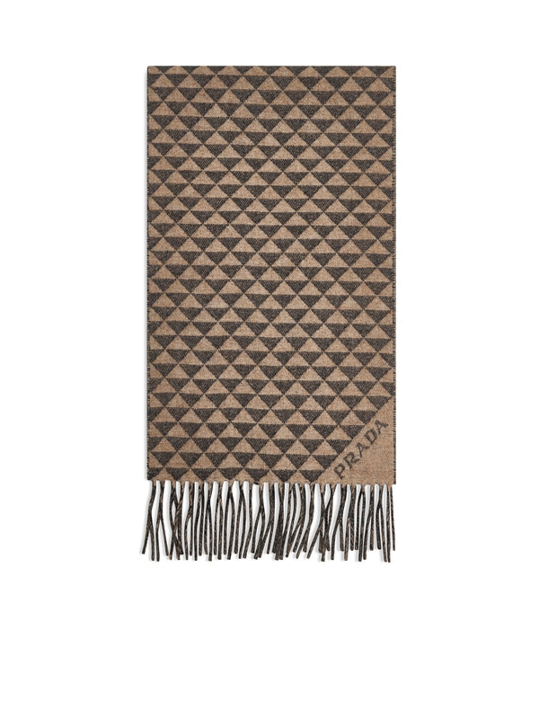 Prada Beige Wool Mufflers