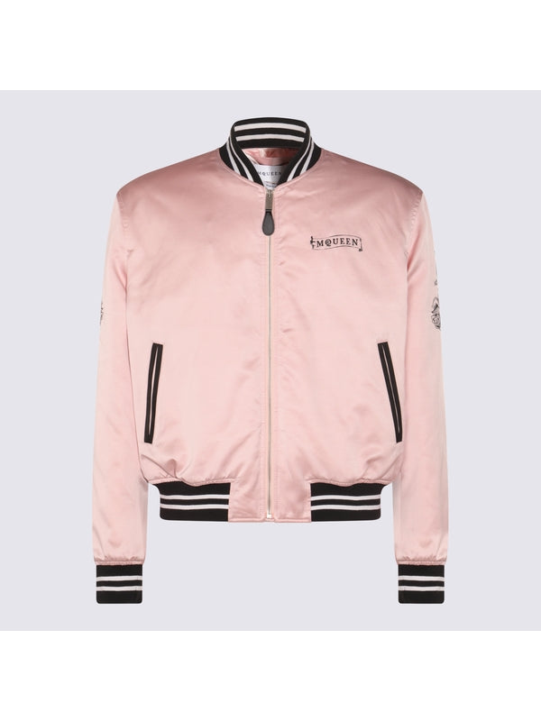 Alexander Mcqueen Pink Bomber
