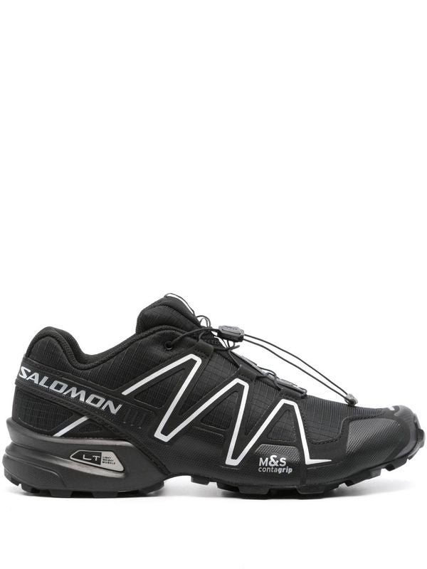 Salomon Black Low Top Sneakers
