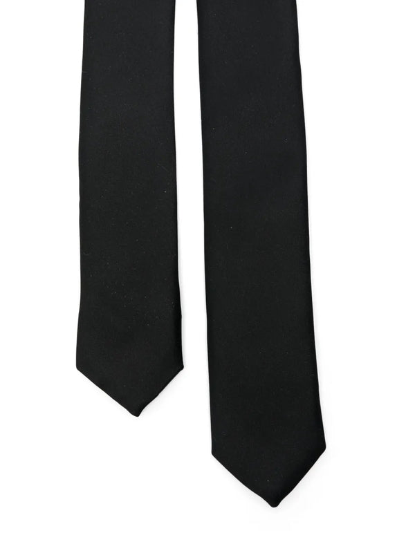 Black Silk Necktie