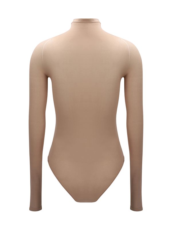 High Neck Stretch Bodysuit