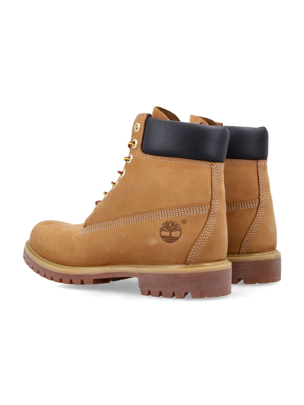 Timberland Beige Lace-Up Boots
