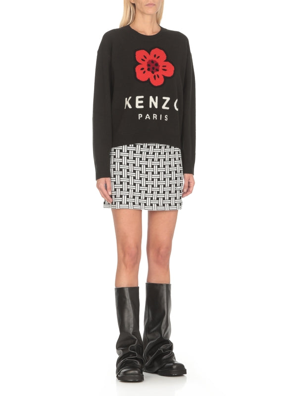 Bokeh Flower Sweatshirt