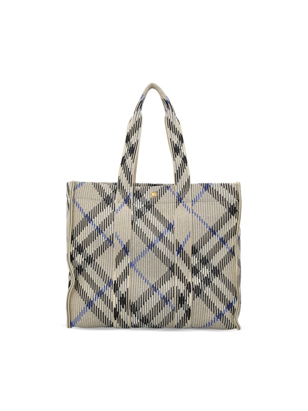 BURBERRY - Vintage Check Medium Tote Bag - Jente