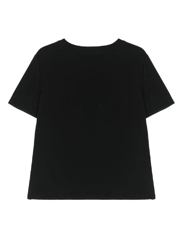 Rubin Crew Neck Silk T-Shirt