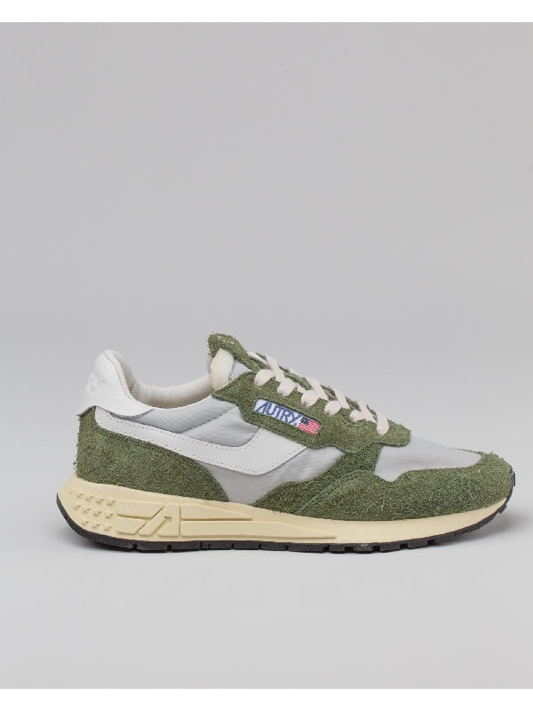 REELWIND LOW MAN HAIR/NYLON CYPRS/WHT Low top Sneakers