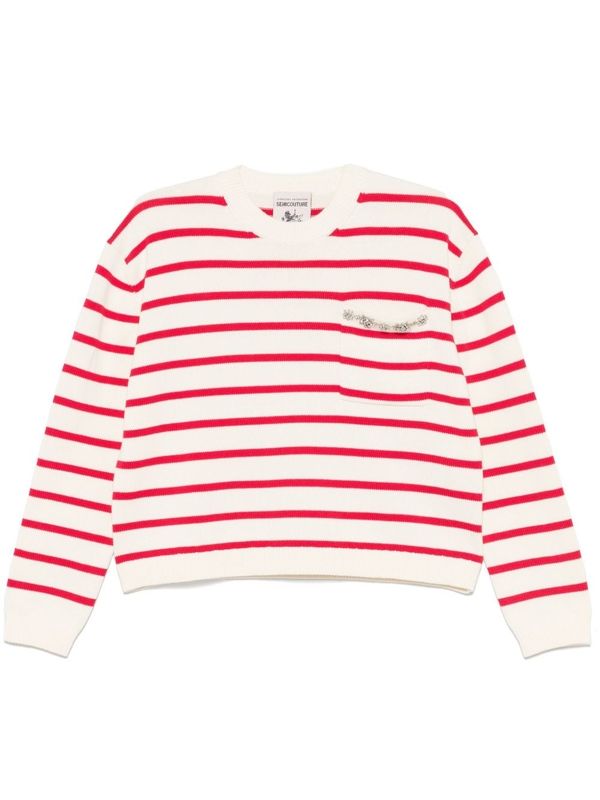 Rita Jewel
  Decoration Stripe Knit
