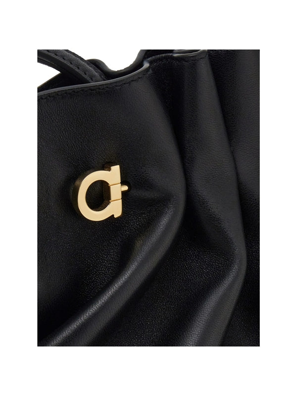 Piercing Gancini Small
  Shoulder Bag