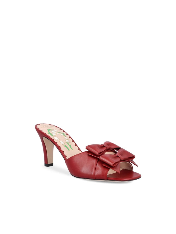 Valentino Red Sandal Heels