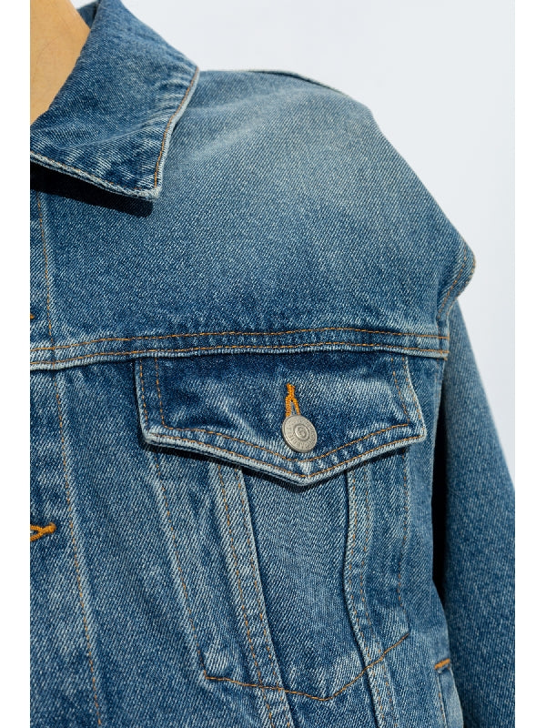 Back Stitch Denim Jacket