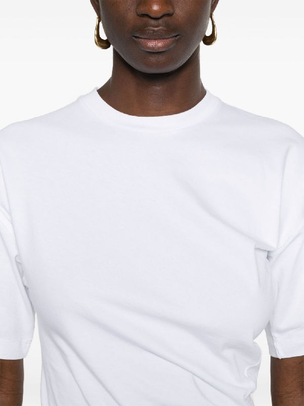 Asymmetrical Organic Cotton
  T-Shirt