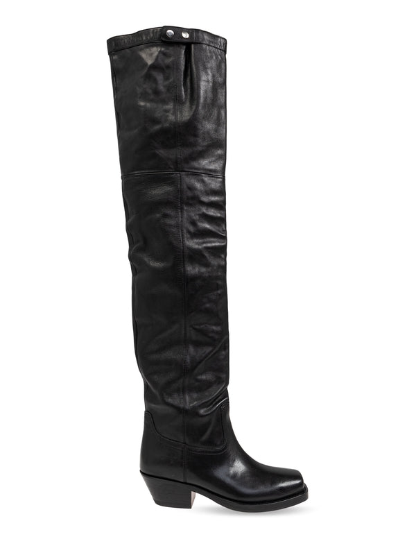 Amati Leather High Boots