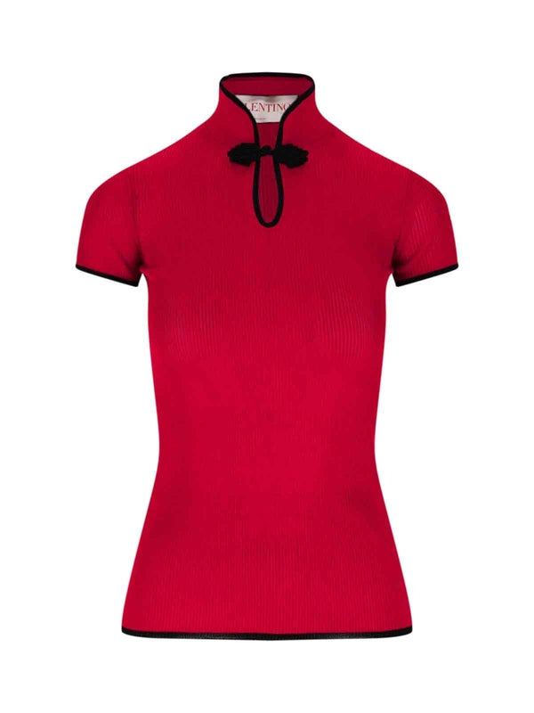 Valentino Red Knitted