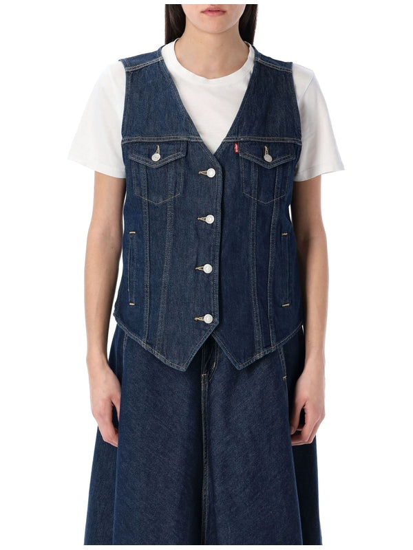 Levi'S Navy Vest