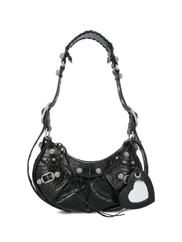 Balenciaga Le Cargol Xs Black Crossbody & Shoulder Bags