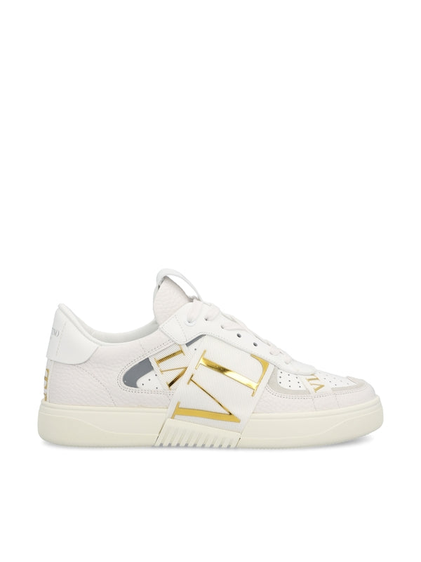Valentino White Low Top Sneakers