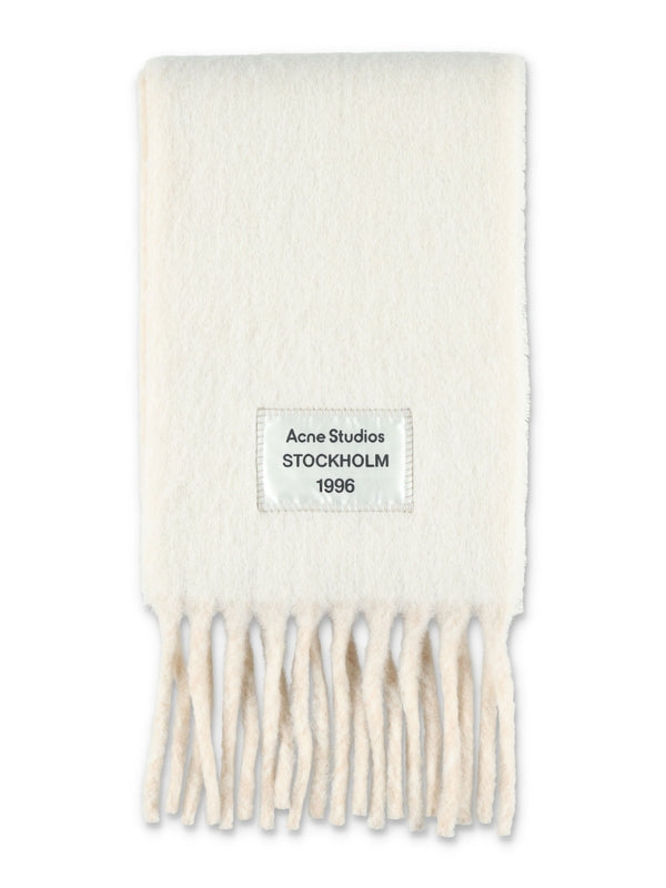 Acne Studios White Muffler