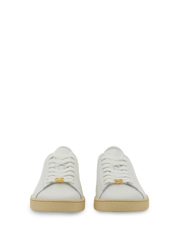 Valentino White Low Top Sneakers