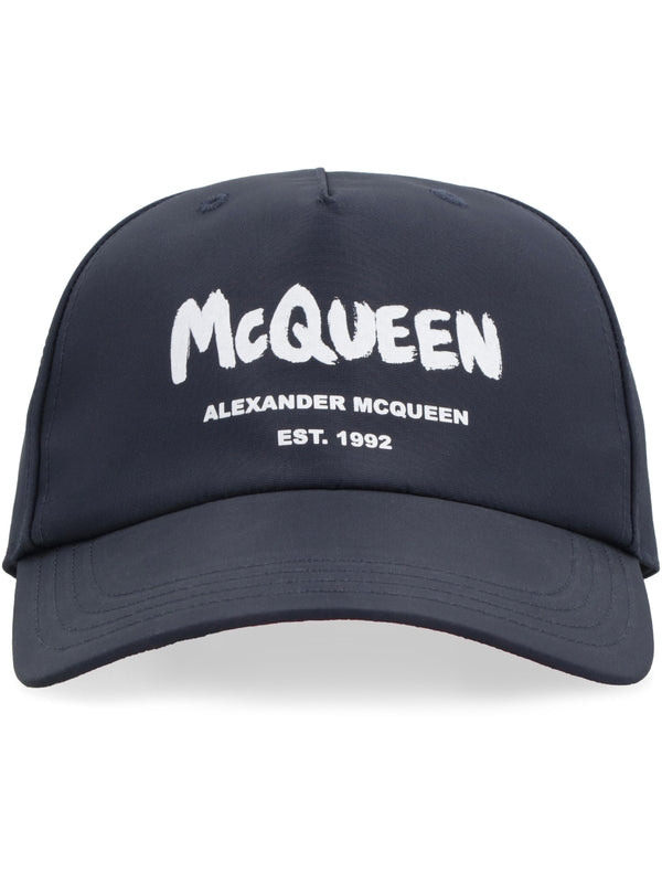 Alexander Mcqueen Navy Cap