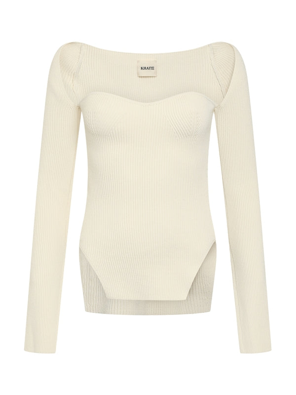 Khaite Beige Knitted