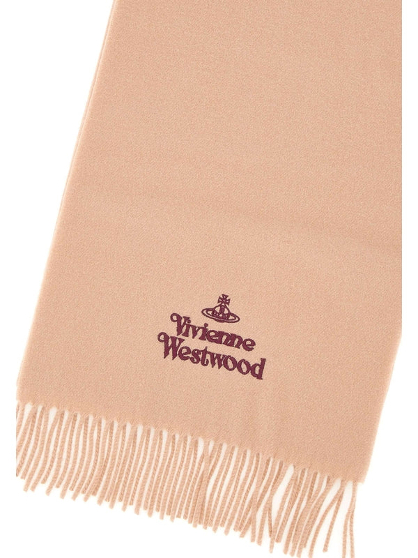 Vivienne Westwood Beige Wool Mufflers