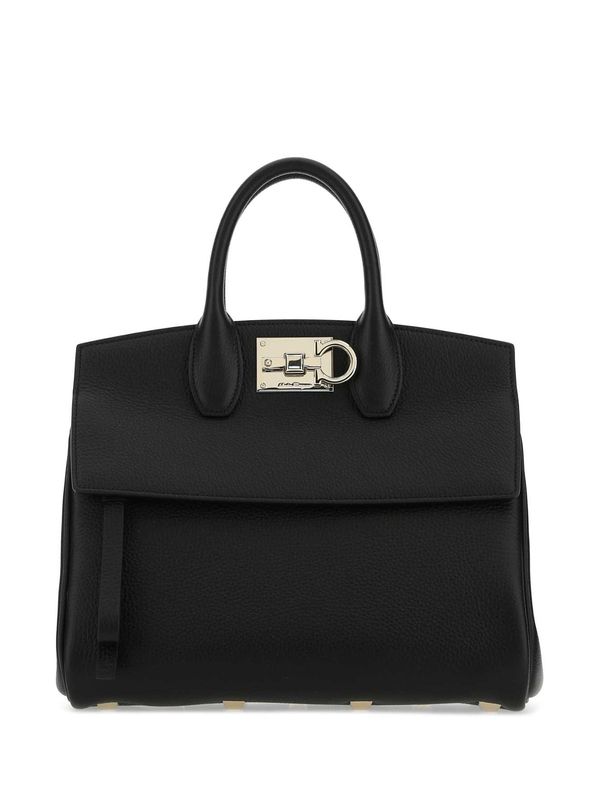 Studio 皮革小号手提包