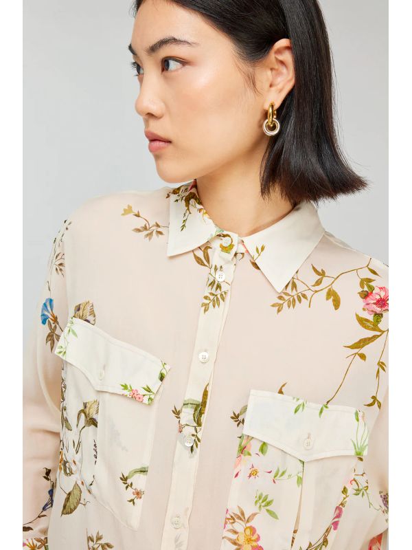 Tiffany Flower
  Printing Shirt