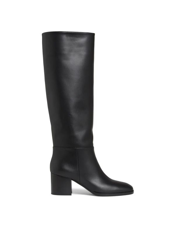 Black Leather
  High Boots