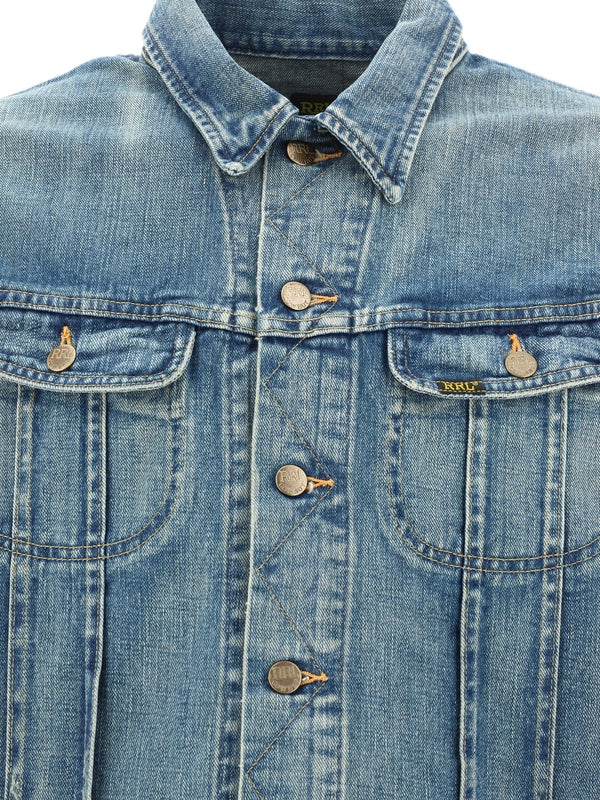 Leeland Blue Denim Trucker