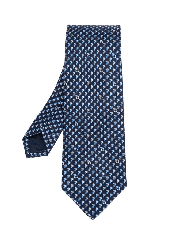 Allover Printing Silk Tie