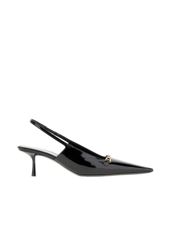 Carine Leather Slingback Heel