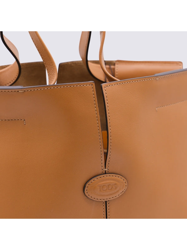 Tod'S Brown Tote Bags