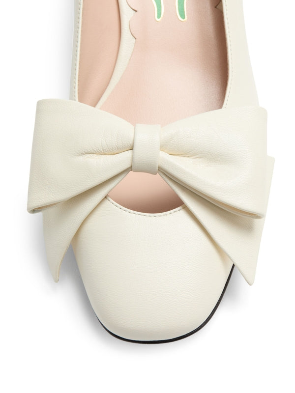 Valentino White Pump Heels