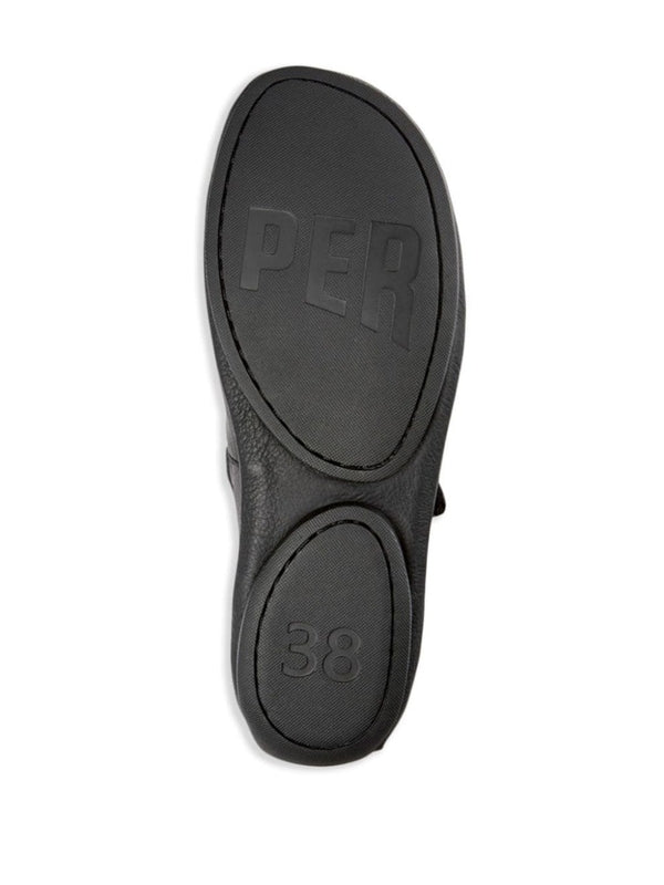 Camper Black Flat Shoes
