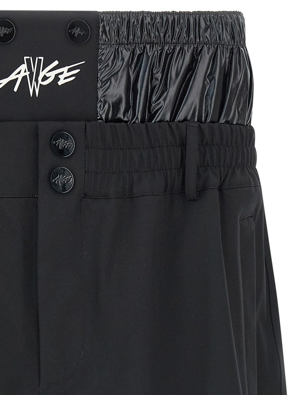 ASAP Rocky X Moncler Black Shorts