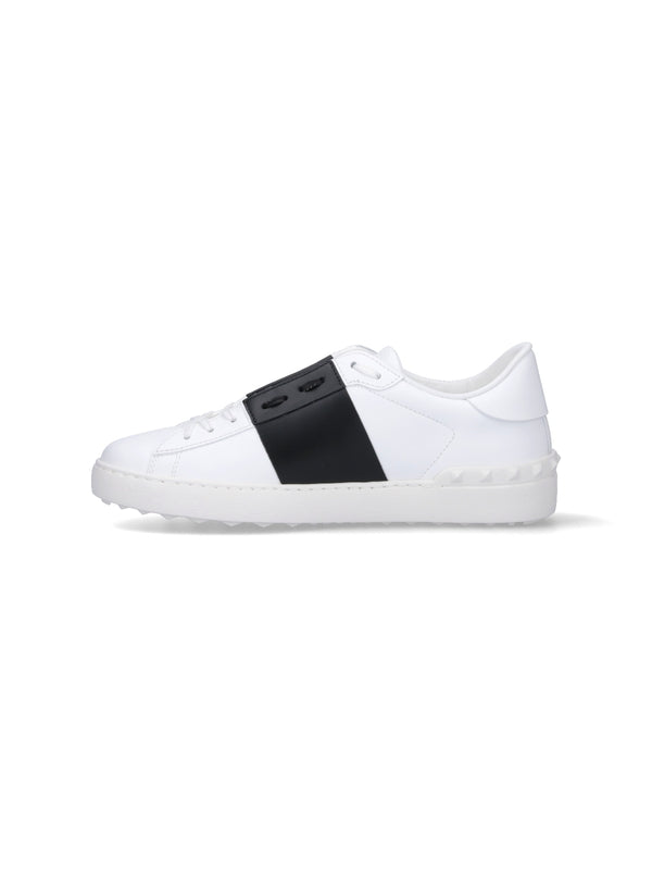 Valentino White Low Top Sneakers
