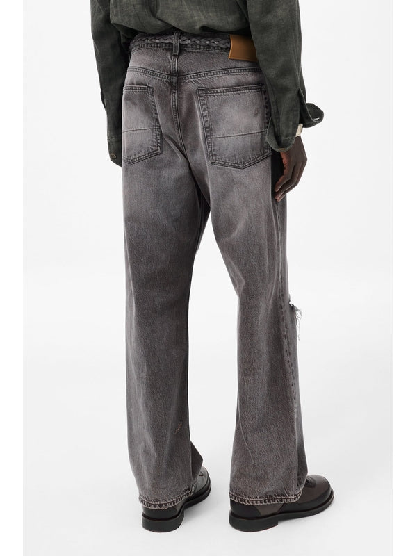 Third Cut Denim Pants